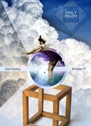 Dennis Andrianopoulos #skyscape #print #design #graphic #poster #holy #room