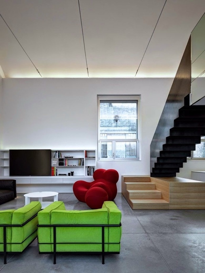 Loft PAR by Buratti Architetti #ideas #design #interiors