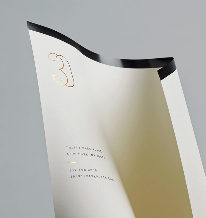 30 Park Place by Mother #brand design #stationary #letterhead