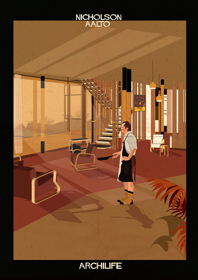 federico babina adds cinematic stars to architect-designed interiors #archlife