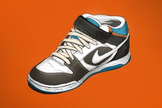 shoes on the Behance Network #illustration #shoe