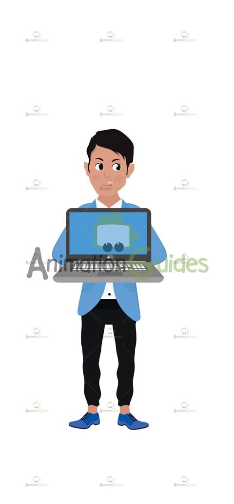 Josh Businessman Free Illustrations Pack – Animation Guides