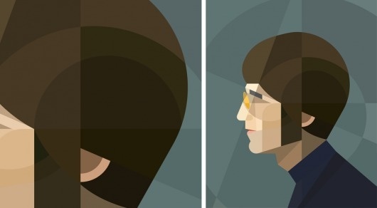 Independent #vector #lennon #graphic #geometric #daly #jack #john #art