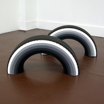 Anissa Mack #mack #monotone #anissa #art #rainbow #tyre