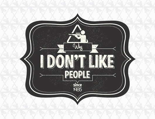 Why i don't like people on the Behance Network #dont #widlp #people #like #logo