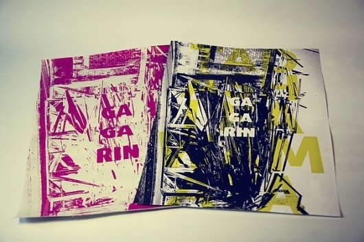 gagarin: THE ARTISTS IN THEIR OWN WORDS on the Behance Network #feitsma #geoffrey #screenprint #gagarin #screen