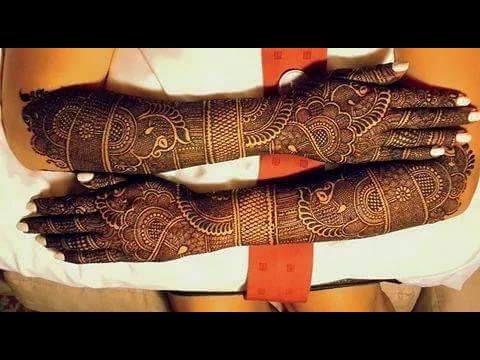 Bridal foot Mehndi