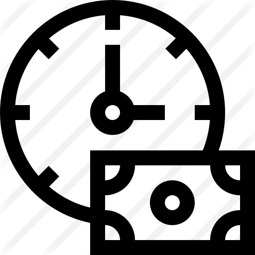 See more icon inspiration related to time and date, business and finance, Tools and utensils, banknote, bill, watch, money, tool, time and clock on Flaticon.
