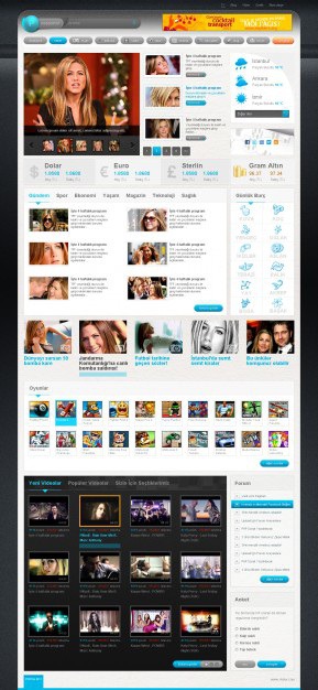 Web portal Free Psd. See more inspiration related to Web, Portal and Vertical on Freepik.