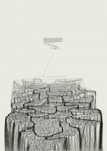 Sam Winston : Made Up True Story #print #graphic #screen #poetry #typography