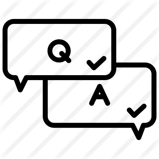 See more icon inspiration related to q&a, shapes and symbols, question mark, customer service, answer, faq, communications, education, help, question, speech bubble, bubble speech, information and button on Flaticon.