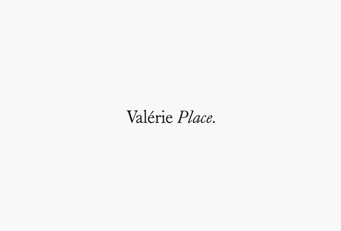 Valérie Place by Dimitris Kostinis #logo #logotype