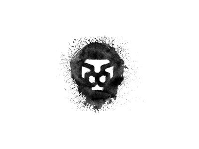 #lion#logo#splatter#creative#paint#sketch