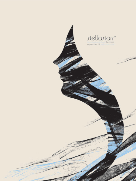 stellastar - Gig Poster