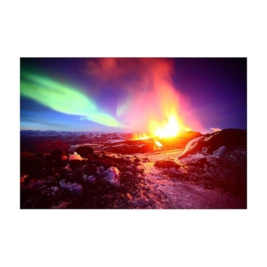 volca1.jpg (600×600) #aurora #northern #boreal #photography #volcano #light