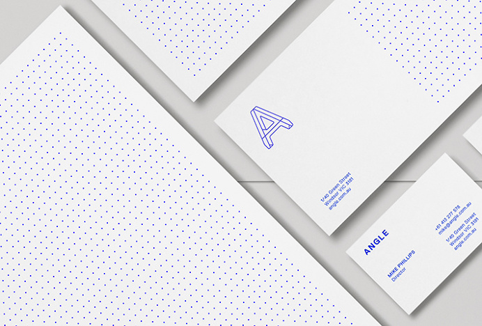 Angle by Studio SP–GD #logo #logotype #stationary #print #graphic design