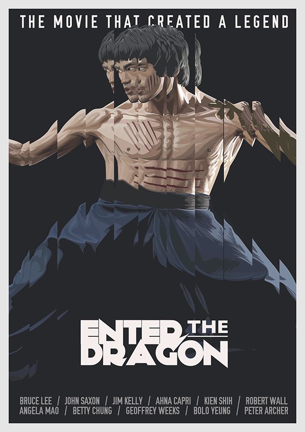 ENTER THE DRAGON / Lithographic Print