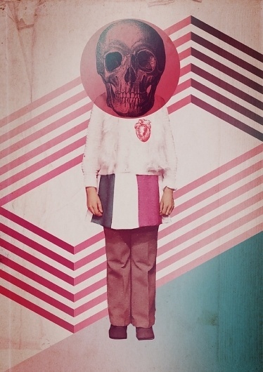 THE SKULL IS NOT CRUEL on the Behance Network #print #design #graphic