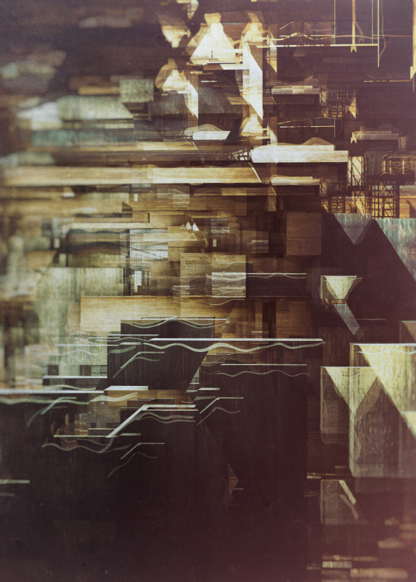 DESTINY on Behance #photography #glitch #collage