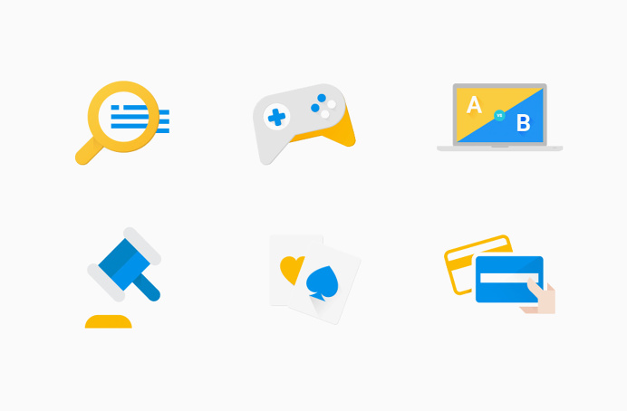#WeLoveNoise #google #library #website #illustration #icons #pictograms