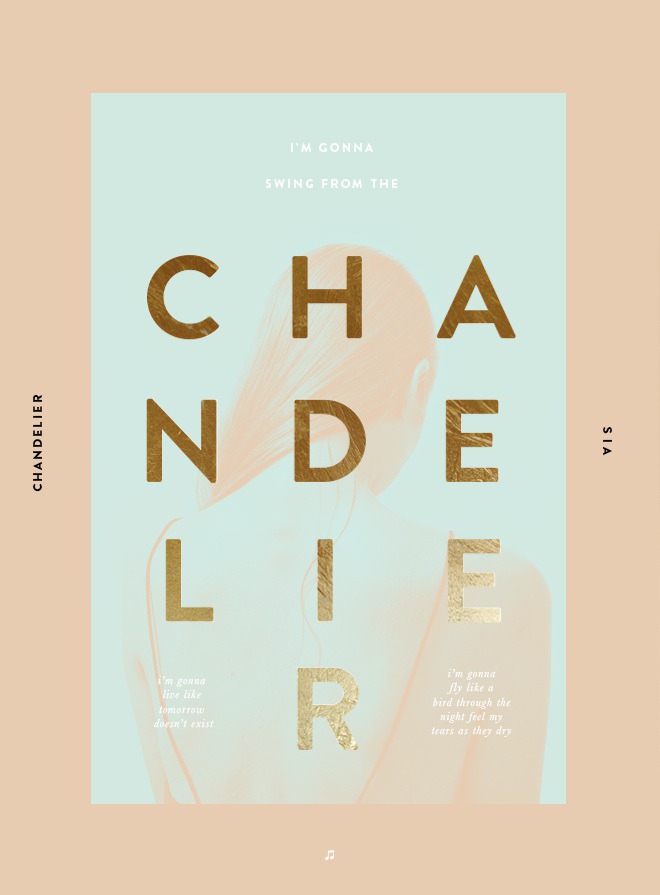 AT THE MOMENT: SWING FROM THE CHANDELIER