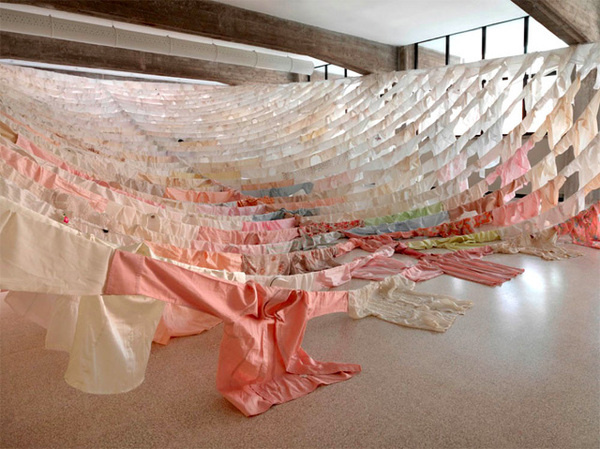 Suspended Shirt Installations by Kaarina Kaikkonen #shirts #installation