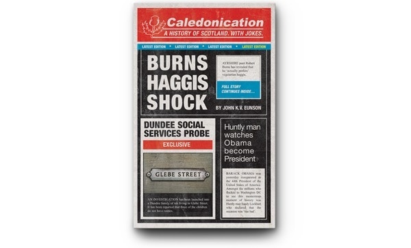 Caledonication (Paperback) design by Chris Hannah #chris #hannah #design #graphic #book #illustration #typography