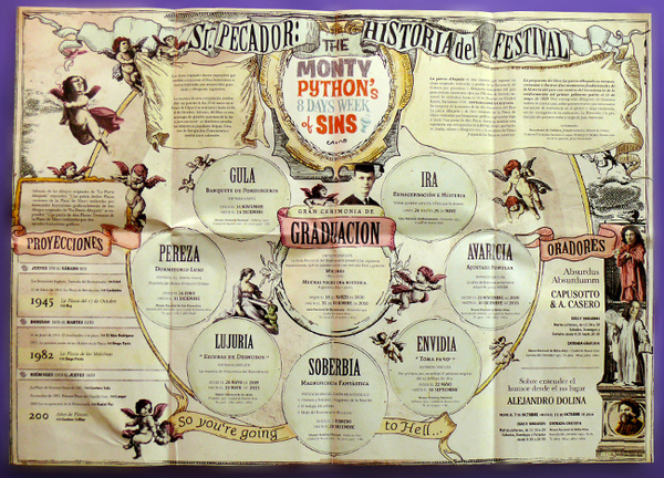 The Monty Python's 8 days week of sins #english #monty #fest #gilliam #sins #terry #python #england