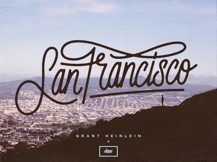 Image result for san francisco typography