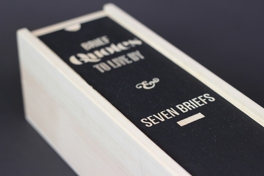 Richard MacVicar - Quotes to live by #branding #packaging #design #quotes #typography