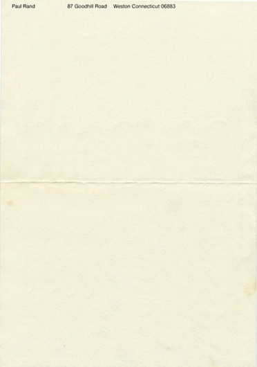Letterheady #rand #letterhead #stationery #paul