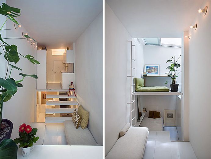 50 Small Studio Apartment Design Ideas (2019) – Modern, Tiny & Clever - InteriorZine