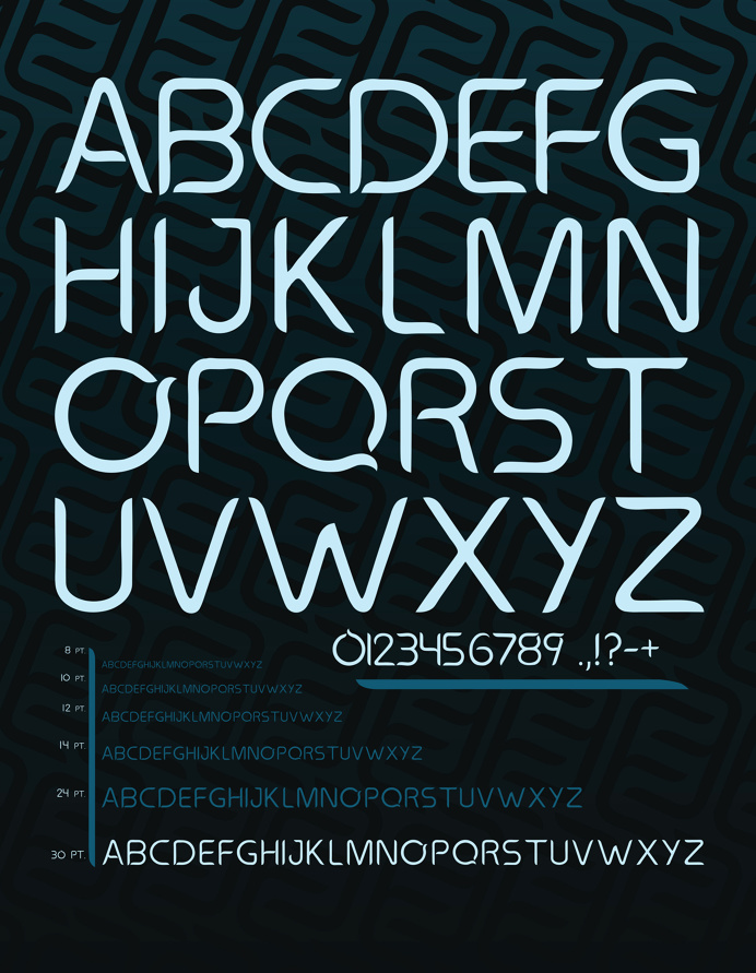 Sevengill Typeface - Zach Johnson Design