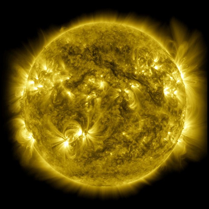 NASA releases decade-long time lapse of the sun