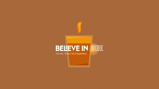 Looks like good Microsite by Soleil Noir #believe #in #vector #work