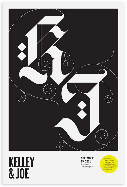 kelleygalbreath_wedding_01 #type #wedding #invitation