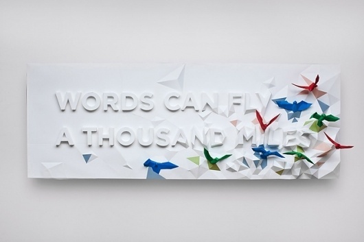 Google Reader (1000+) #paper #art #typography