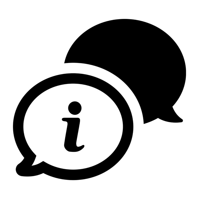See more icon inspiration related to chat, conversation, information, customer service, speech bubble and commerce on Flaticon.