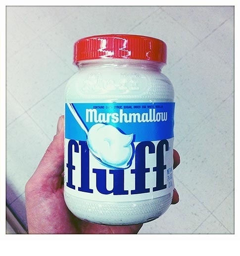 BLOG : Matt Travaille : Graphic Design | Minneapolis #fluff #marshmallow #red #white #packaging #label #vintage #blue