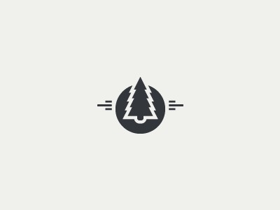 Dribbble - Logo Concept by Blaze Pollard #logo #vector #tree #pine