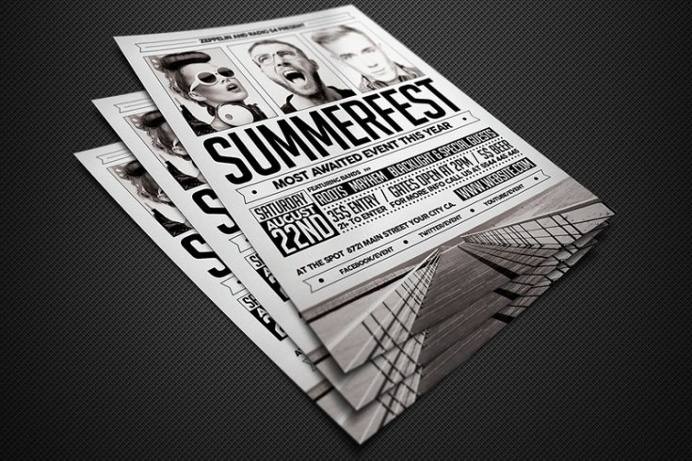 Indie Music Flyer Template