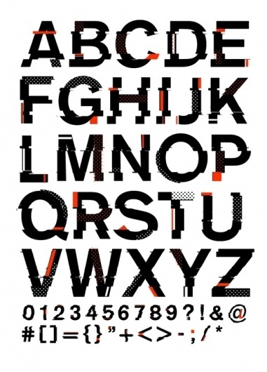 13_chopped-copy.jpg (500×694) #halftone #cut #glitch #distressed #type #typography