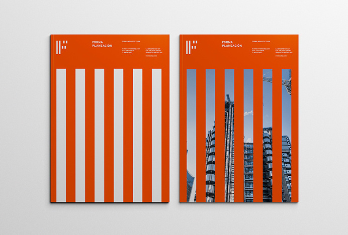 Forma by About Design #orange #branding #posters #vector #shapes