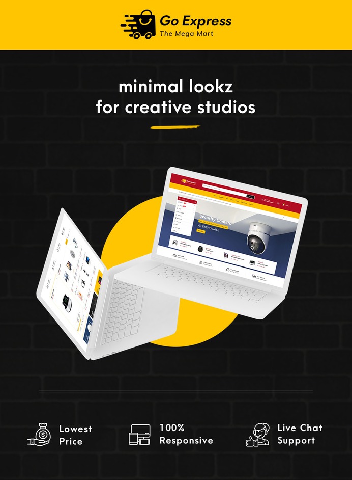 #GoExpress - #MultiPurpose #Mega Store - #Prestashop #Responsive #Theme | #TemplateTrip #eCommerce #Website #Design #Template