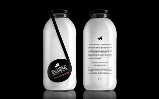 Konzerthaus Dortmund Concert Milk | The Inspiration Room #packaging #design #graphic #music #label #jung #matt #milk #von