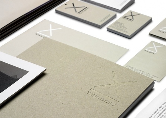 Teixidors / Teixidors identity / Fashion #branding #design #graphic #simple #stationery