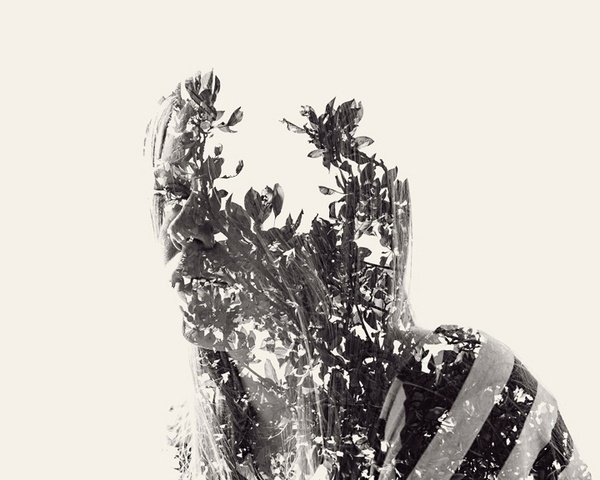 We Are Nature – Multiple Exposure Portraits Vol. II on the Behance Network #multiple #we #exposure #nature #double #are