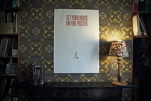 WWW.GRAPHICFURY.COM #letterpress #poster #fire