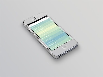 Monday, August 5, 2013 #iphone #app #ui
