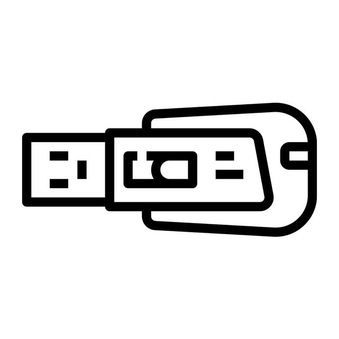 See more icon inspiration related to usb, usb flash drive, storage drive, flash drive, flash disk, electronics, storage, wireless, multimedia, technology and computer on Flaticon.